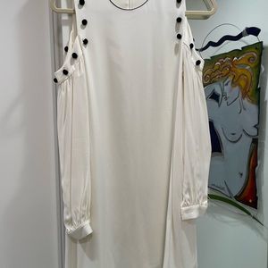 Alexis cream dress